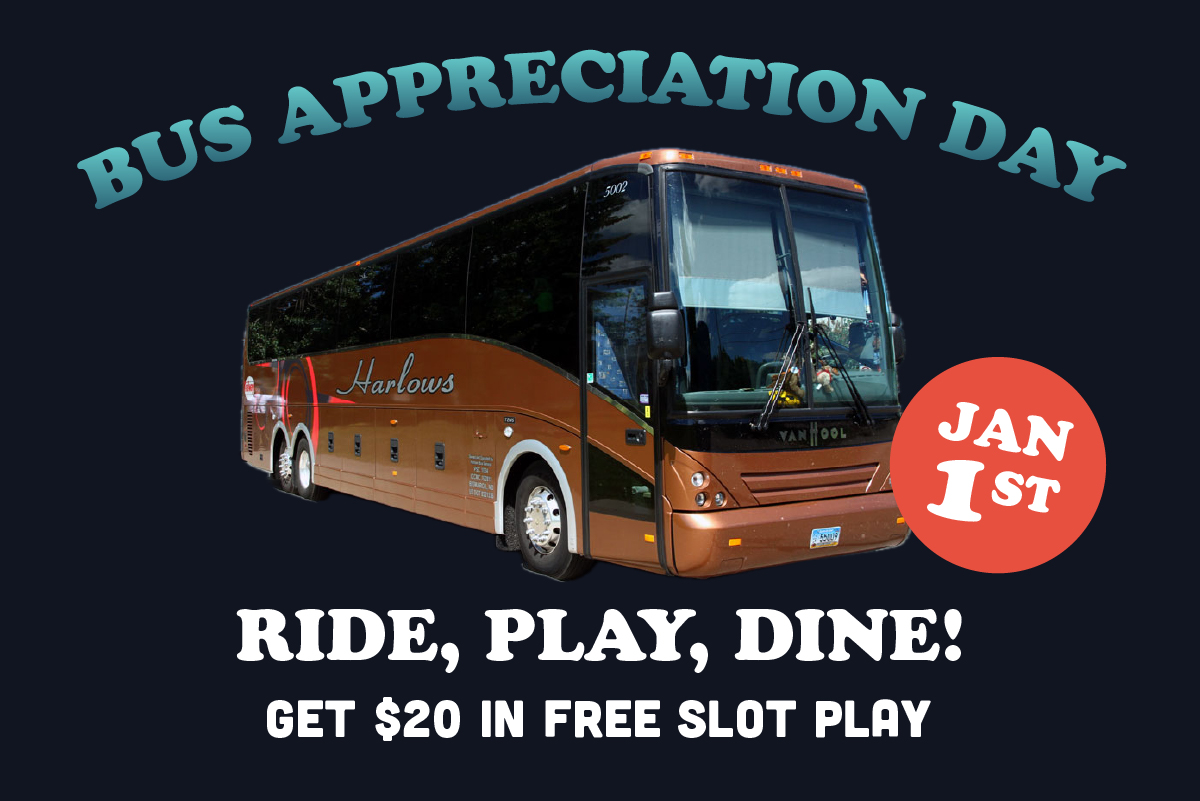 New Year's Day Complimentary bus to Prairie Knights