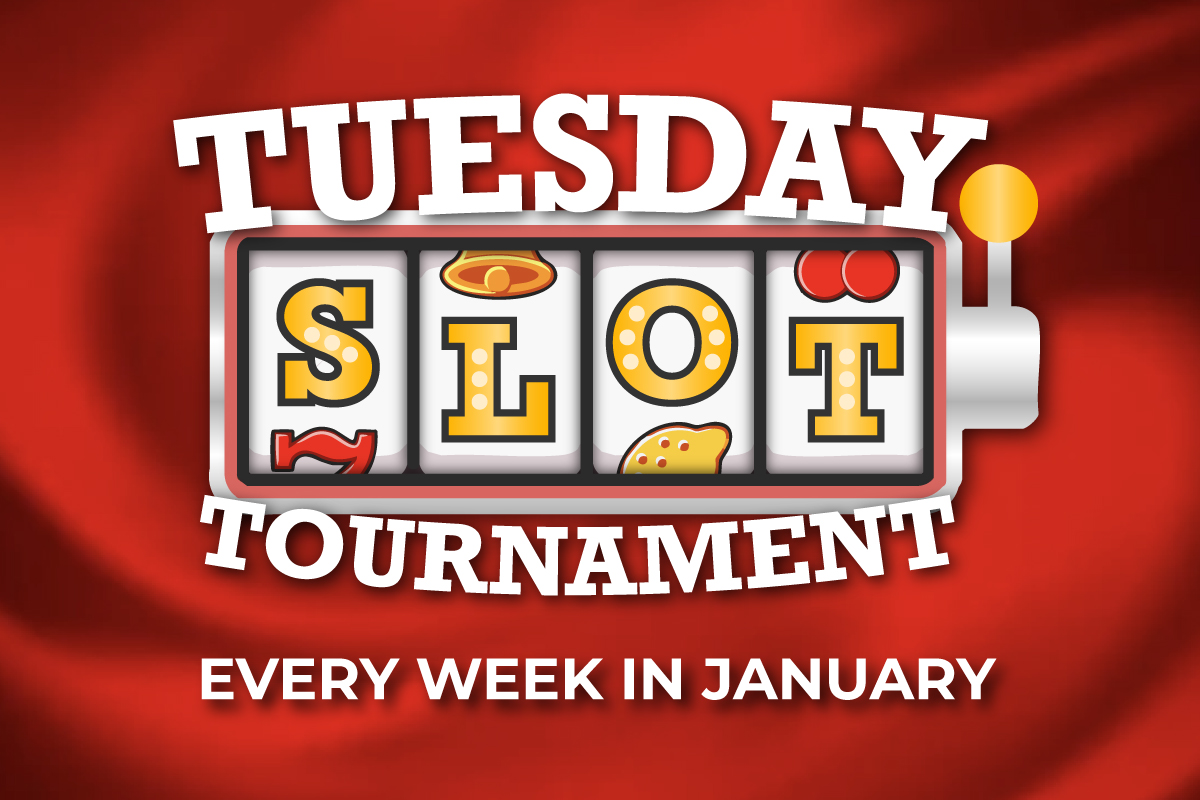 Win Cash Prizes while you Play!  Prairie Knights Casino is having a Slot Tournament on Tuesdays in January!