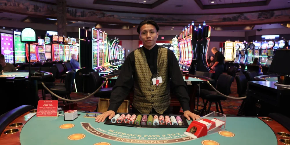 Dealer at Prairie Knights Casino & Resort